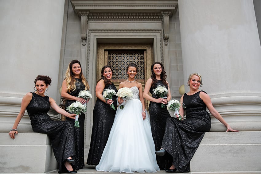 Elegant Princess Ballgown for a Glamorous New Year s Eve Wedding | Esme Marie