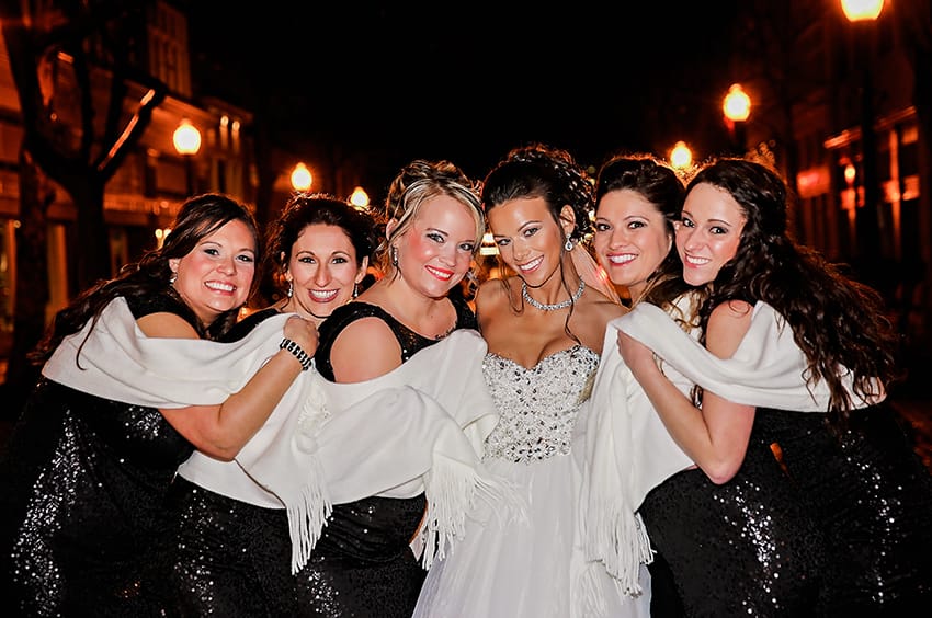 Elegant Princess Ballgown for a Glamorous New Year s Eve Wedding | Esme Marie