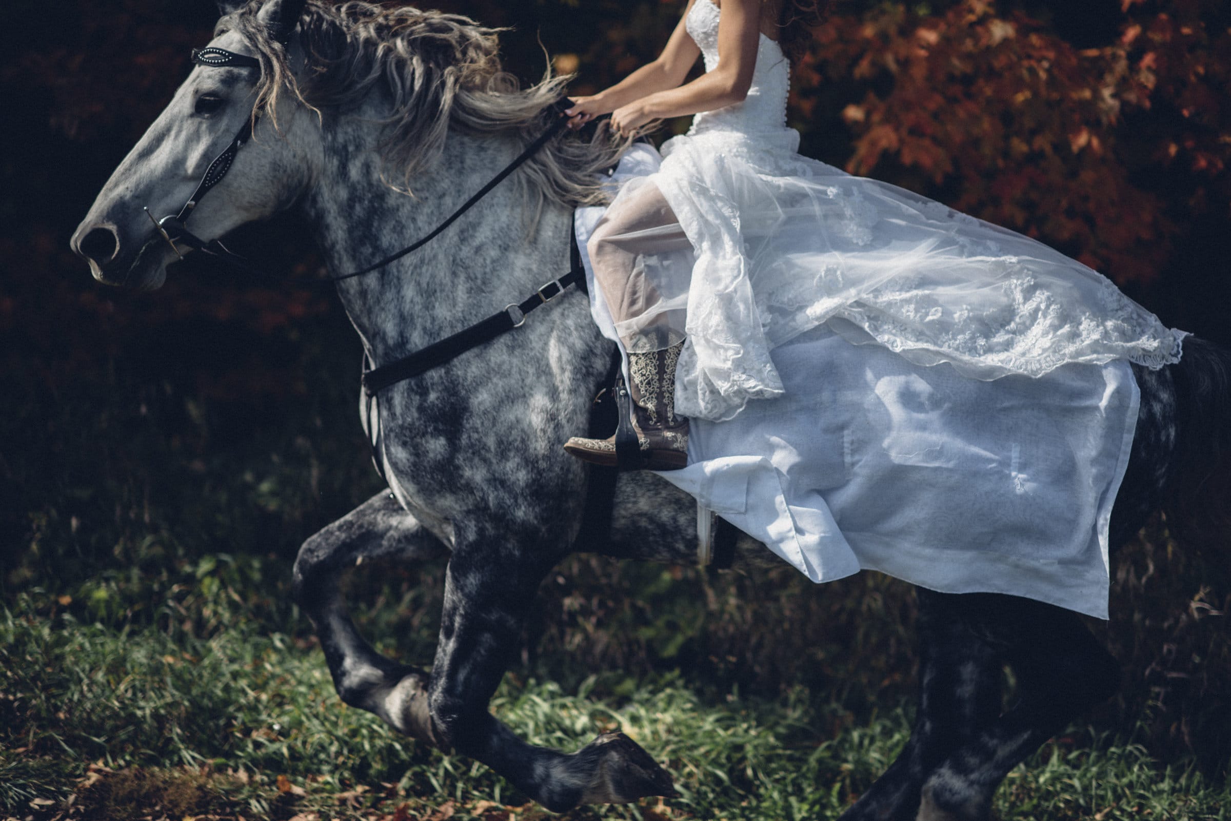 Country Wedding Inspiration: Markie s Enchanting Marlow Wedding Dress