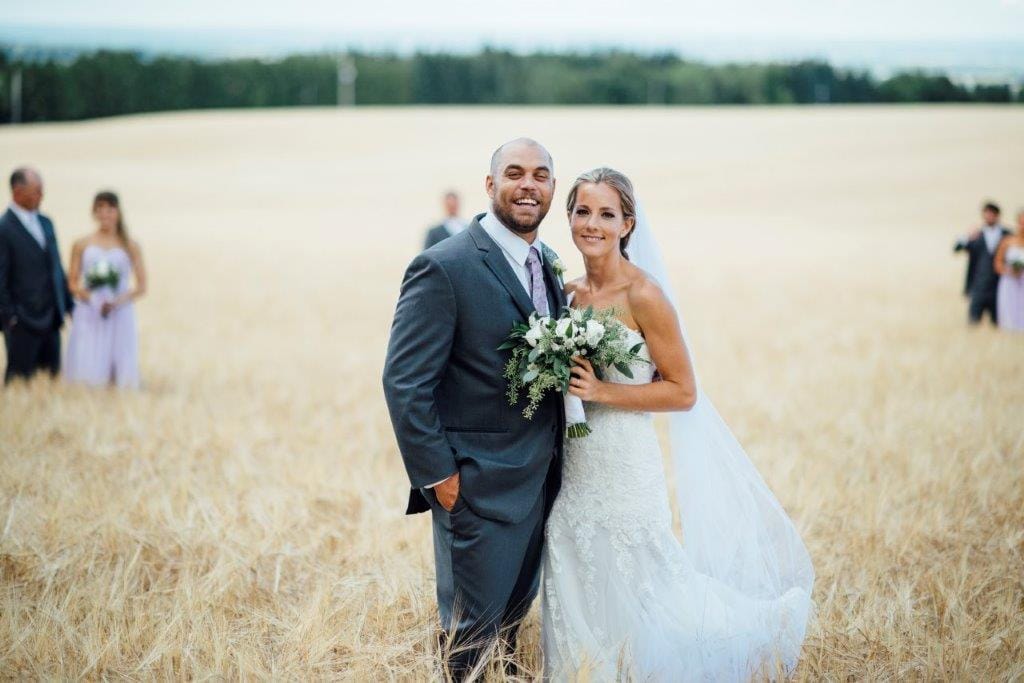 Country Wedding Inspiration: Markie s Enchanting Marlow Wedding Dress