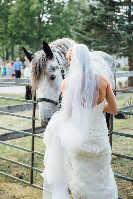 Country Wedding Inspiration: Markie s Enchanting Marlow Wedding Dress