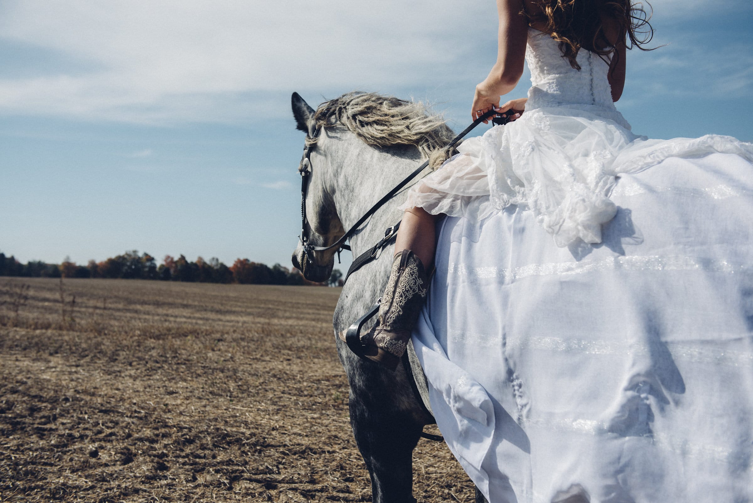 Country Wedding Inspiration: Markie s Enchanting Marlow Wedding Dress