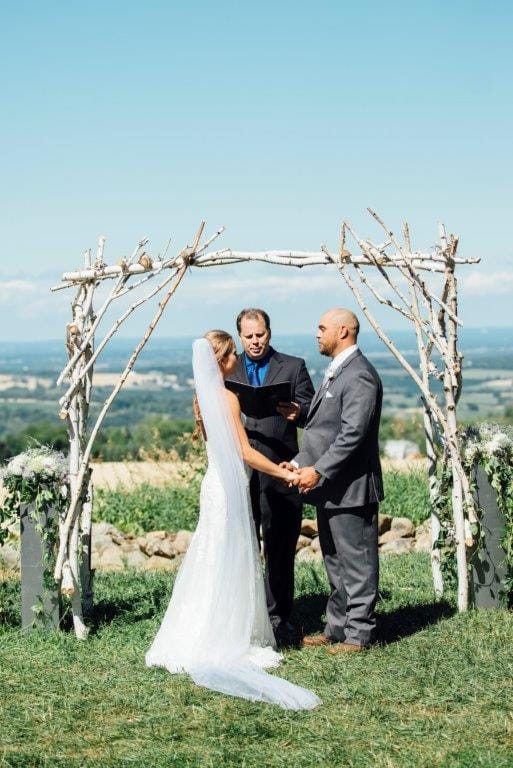 Country Wedding Inspiration: Markie s Enchanting Marlow Wedding Dress