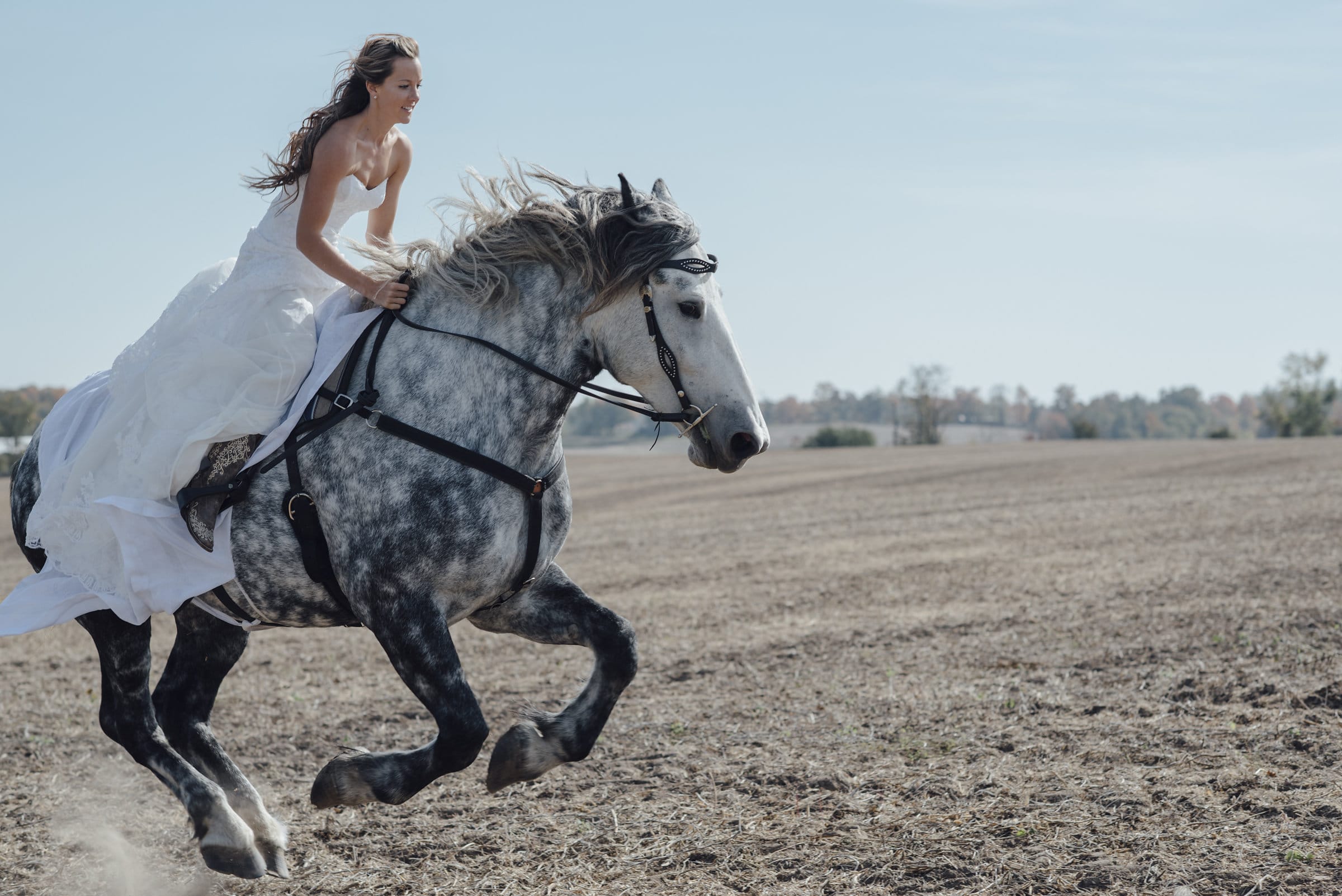 Country Wedding Inspiration: Markie s Enchanting Marlow Wedding Dress