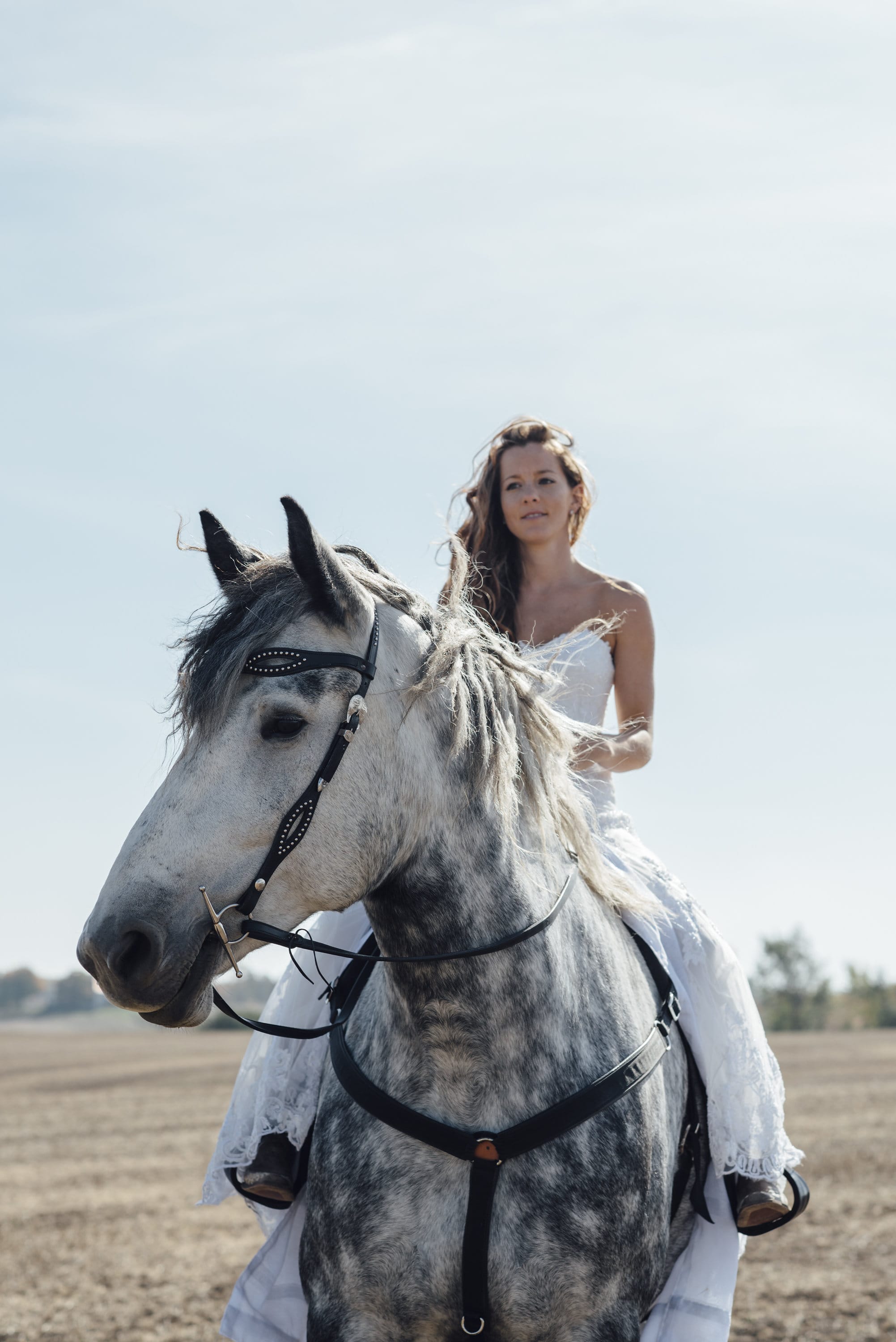 Country Wedding Inspiration: Markie s Enchanting Marlow Wedding Dress