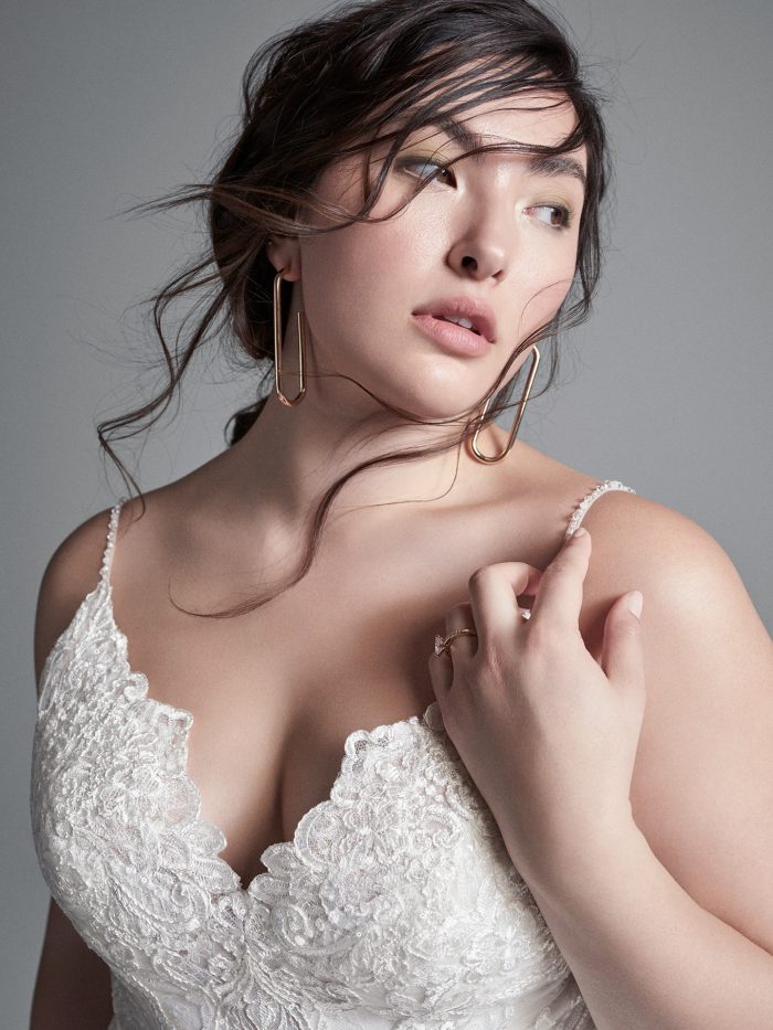 A-Line Wedding Dresses for Pear Shapes | Lightweight & Flattering