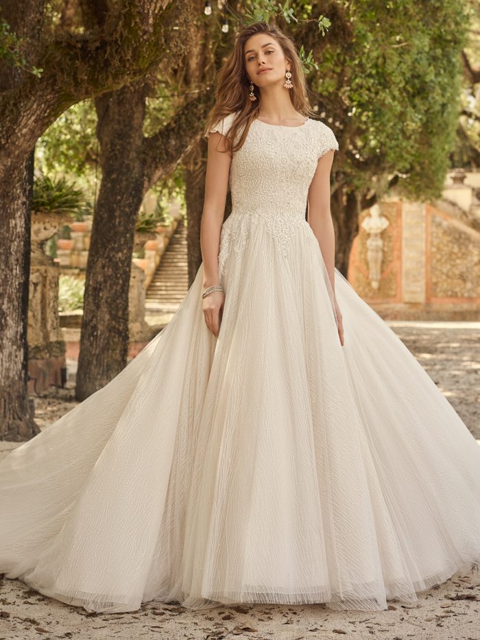 Elegant Modest Wedding Dresses | Romantic & Stylish Options