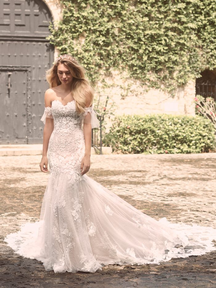Elegant Strapless Fit & Flare Wedding Dresses | Maggie Sottero