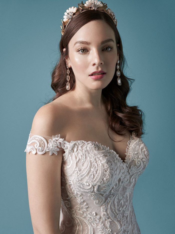 Elegant Strapless Fit & Flare Wedding Dresses | Maggie Sottero