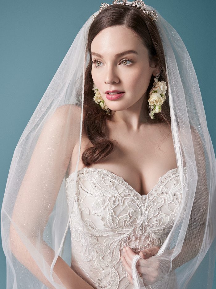 Elegant Strapless Fit & Flare Wedding Dresses | Maggie Sottero