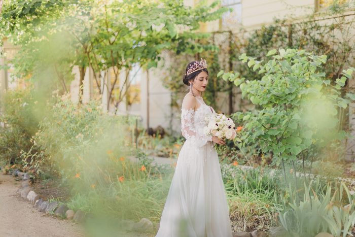 Avant-Garde Spring Wedding Inspiration: Whimsical Dresses & Timeless Style