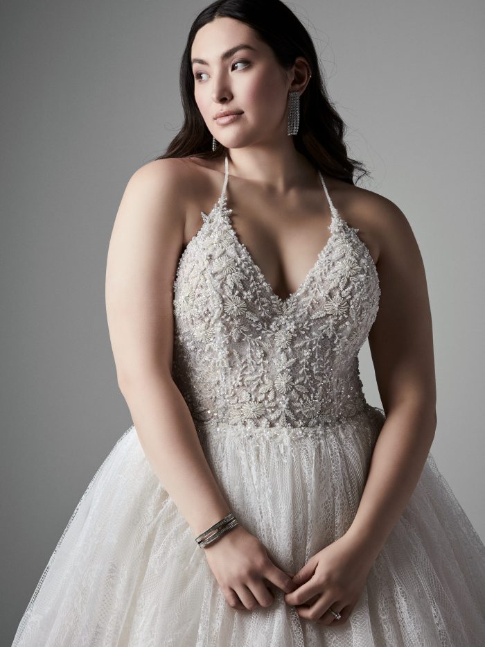 Sparkling Wedding Dresses: Glamorous Gowns for a Dazzling Celebration