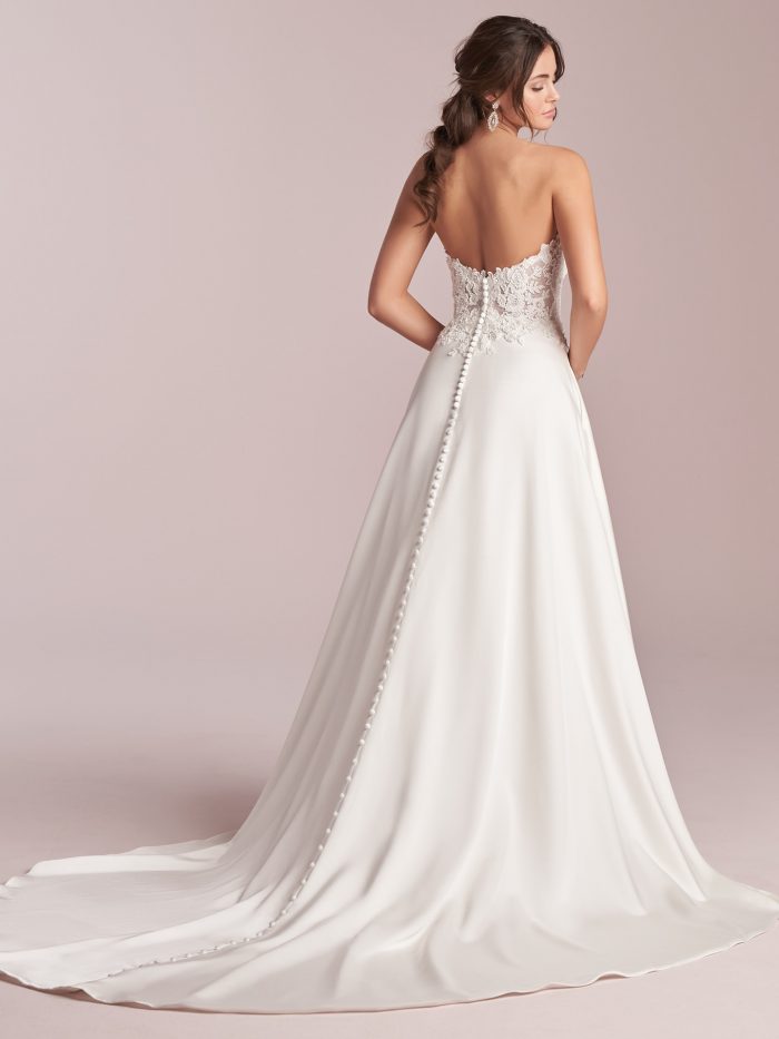 Elegant Minimalist Wedding Dresses: 10 Satin Gowns for 2021