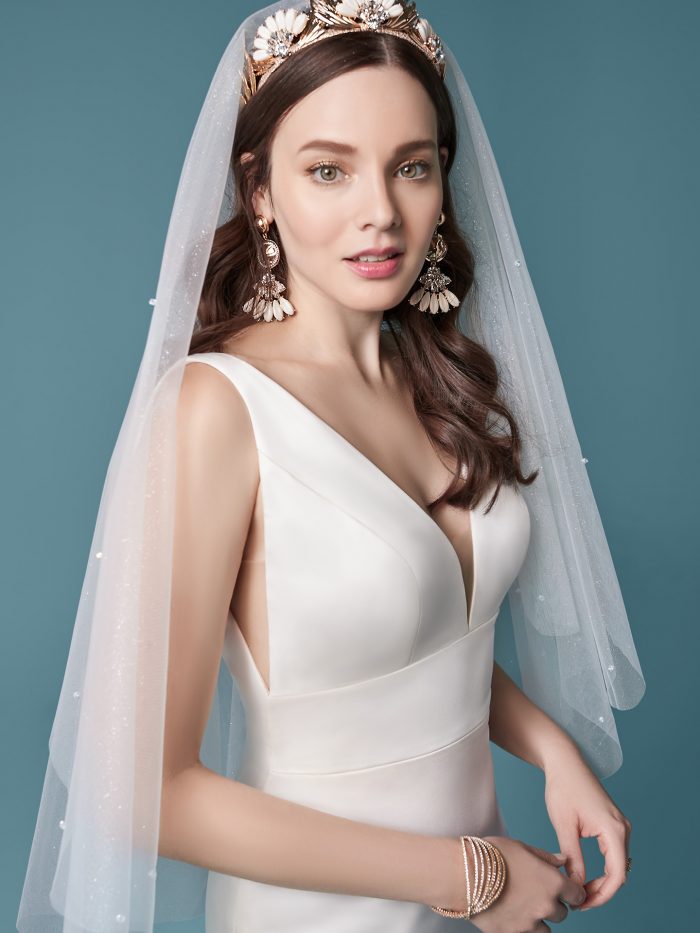 Elegant Minimalist Wedding Dresses: 10 Satin Gowns for 2021