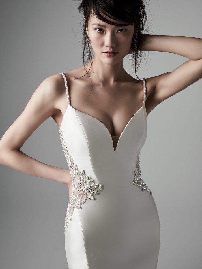 Elegant Minimalist Wedding Dresses: 10 Satin Gowns for 2021