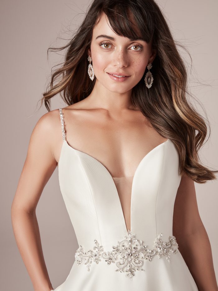 Elegant Minimalist Wedding Dresses: 10 Satin Gowns for 2021