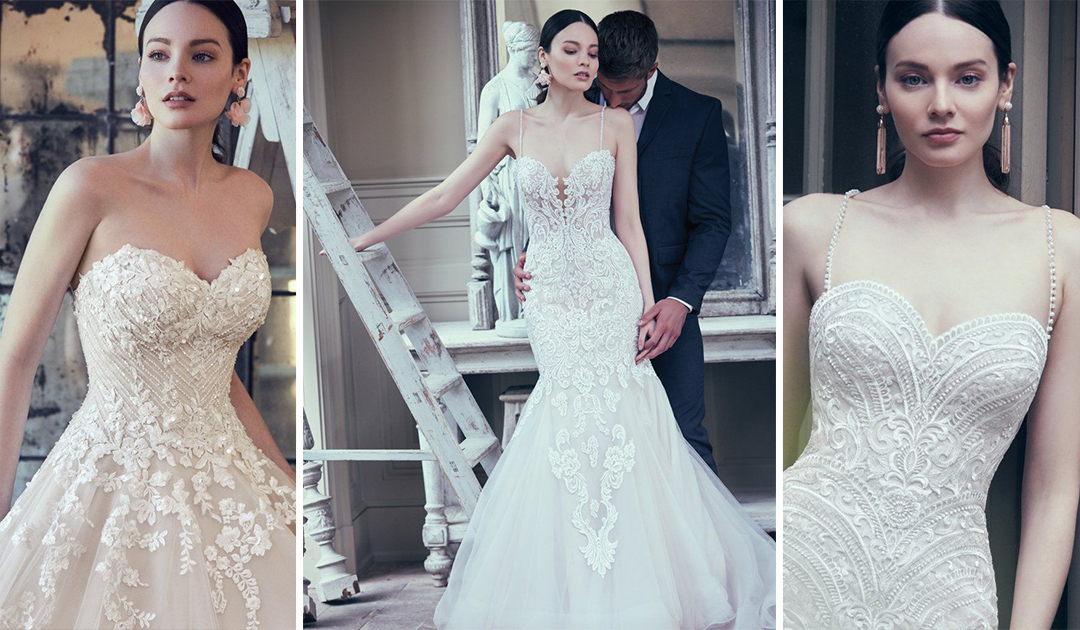 Elegant Blush & Ivory Wedding Dresses | Unique Bridal Styles