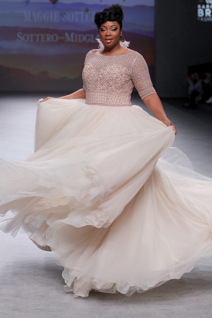 Elegant Blush & Ivory Wedding Dresses | Unique Bridal Styles