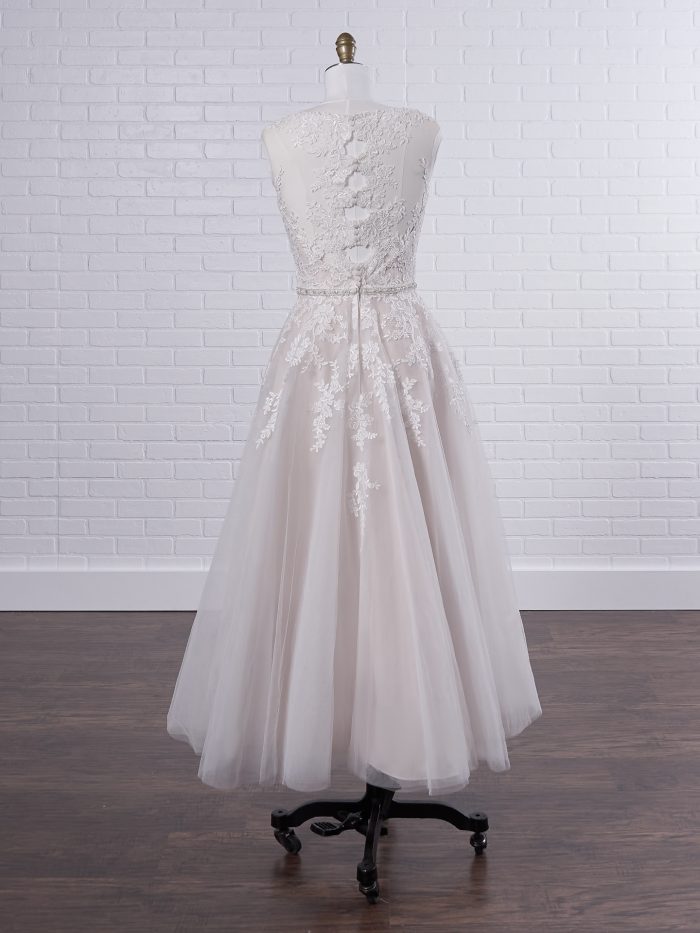 Charming Tea-Length Wedding Dresses for Intimate Weddings