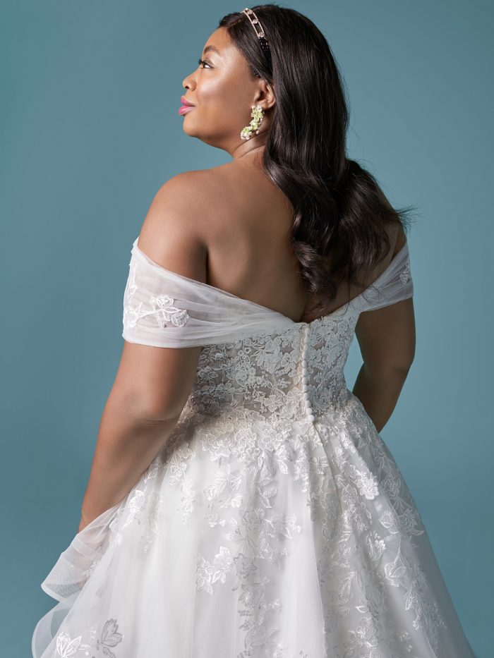 Plus Size Off-the-Shoulder Wedding Dresses | Elegant & Flattering Styles