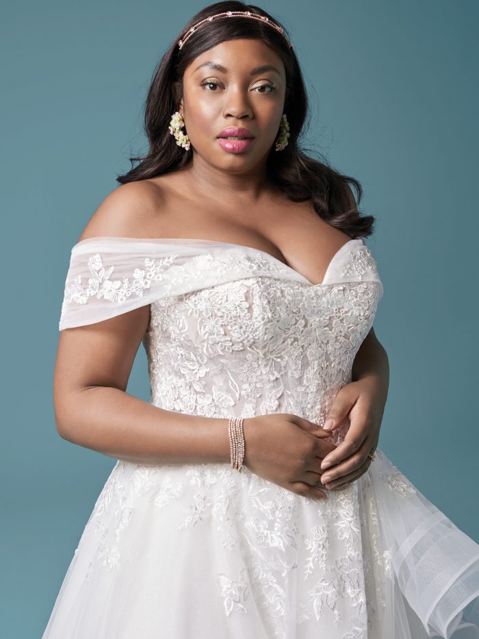 Plus Size Off-the-Shoulder Wedding Dresses | Elegant & Flattering Styles