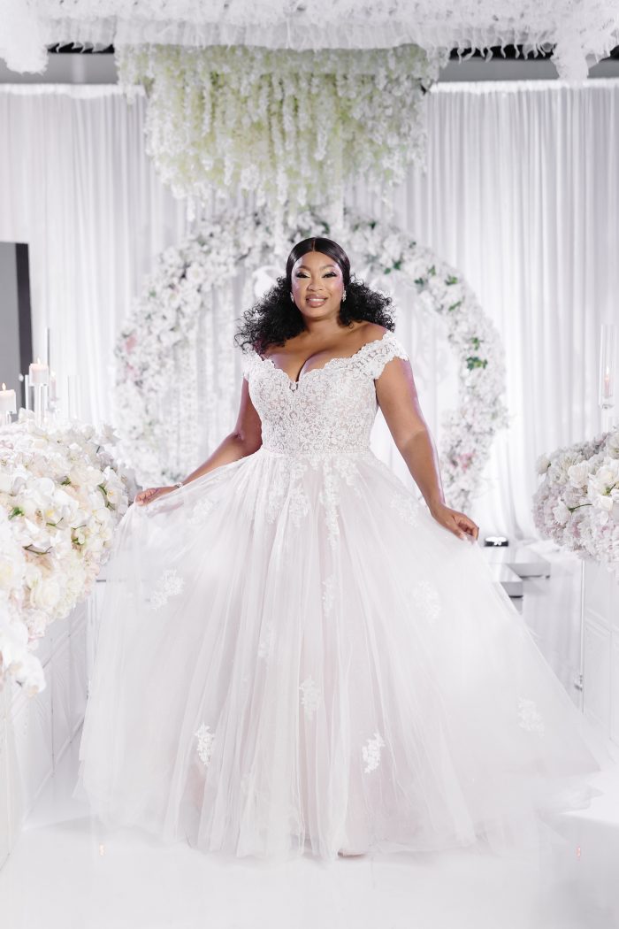 Plus Size Off-the-Shoulder Wedding Dresses | Elegant & Flattering Styles