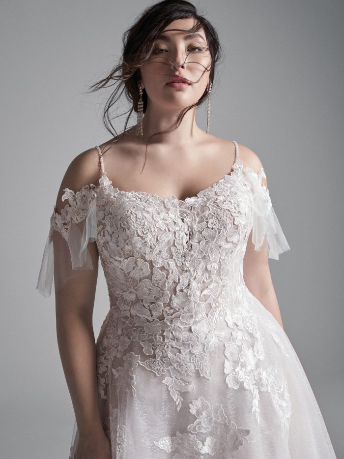 Plus Size Off-the-Shoulder Wedding Dresses | Elegant & Flattering Styles