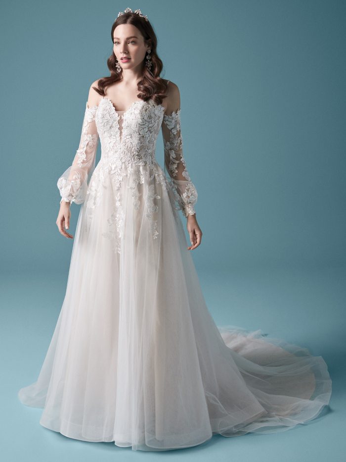 Whimsical Floral Wedding Dresses | Fall 2020 Trends