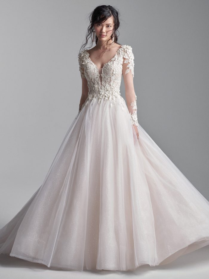 Whimsical Floral Wedding Dresses | Fall 2020 Trends
