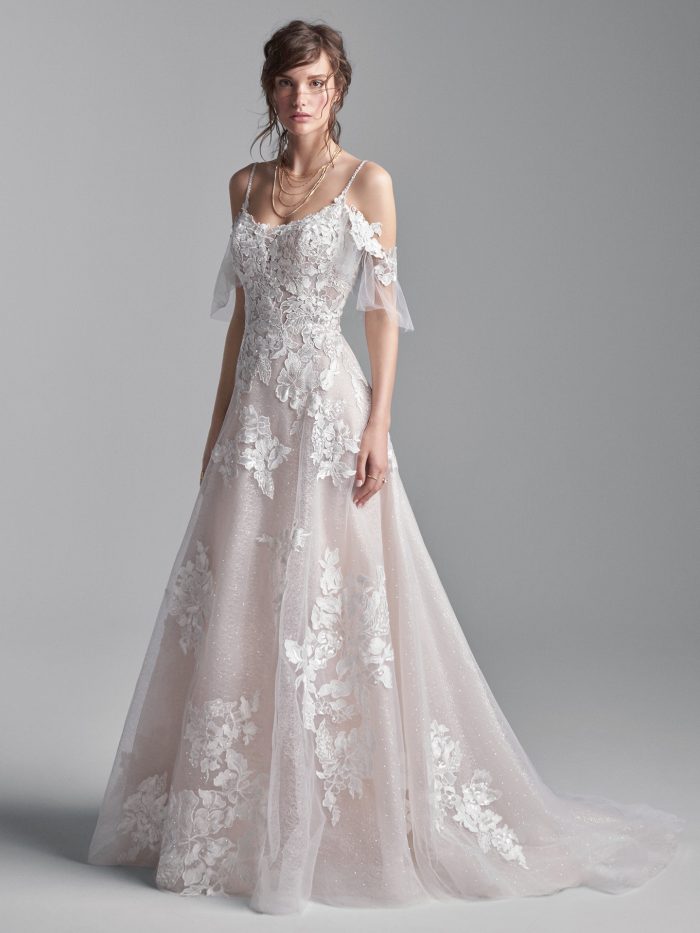 Whimsical Floral Wedding Dresses | Fall 2020 Trends