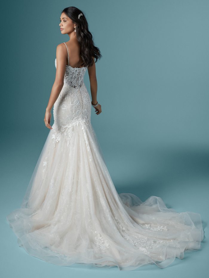 Elegant Fit-and-Flare Wedding Dresses with Sweetheart Necklines | Maggie Sottero