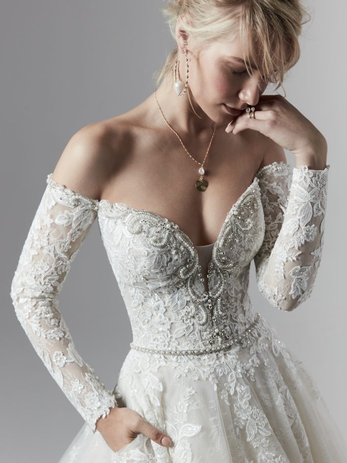Elegant Long Sleeve Wedding Dresses | Maggie Sottero & More