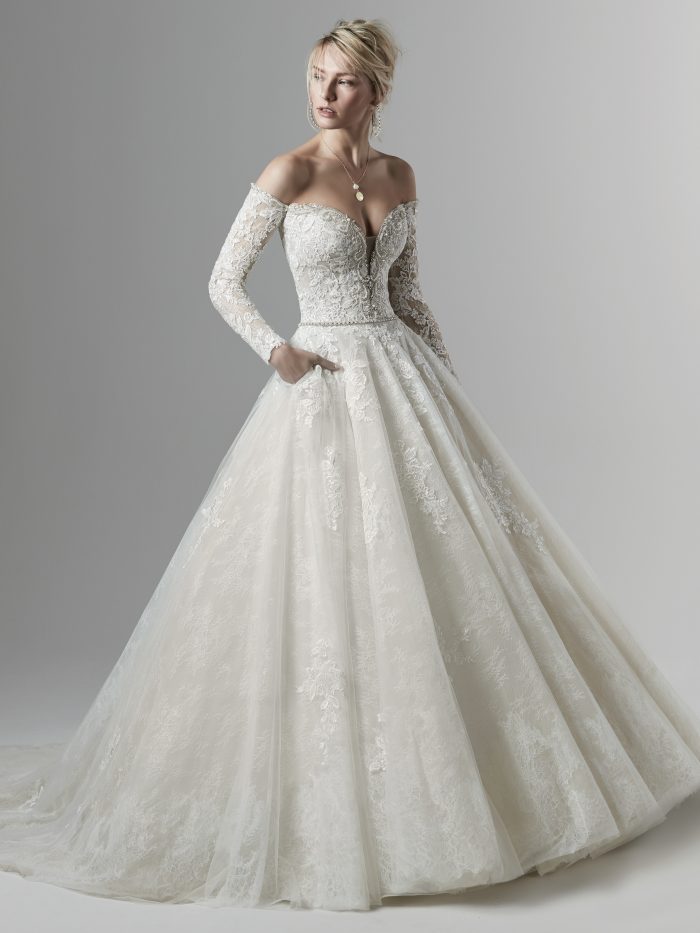 Elegant Long Sleeve Wedding Dresses | Maggie Sottero & More