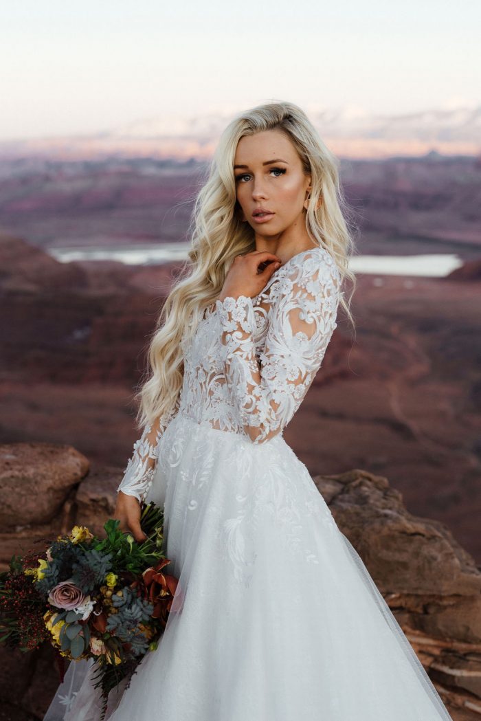 Elegant Long Sleeve Wedding Dresses | Maggie Sottero & More