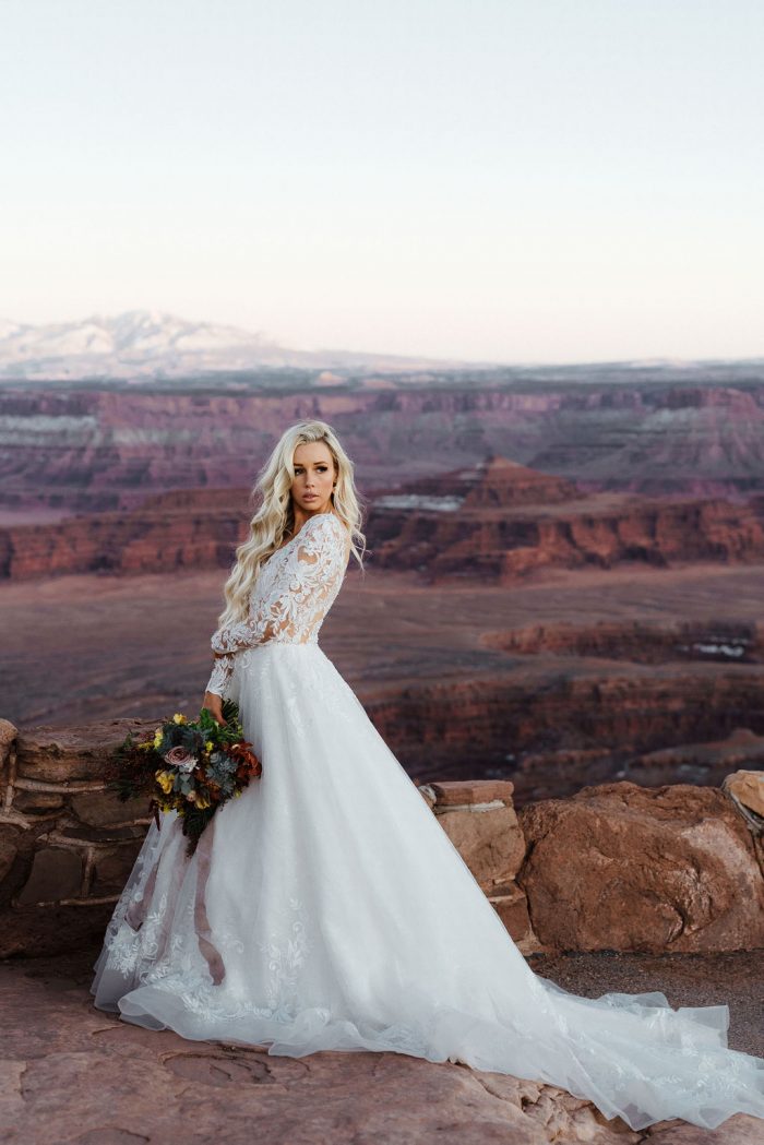 Elegant Long Sleeve Wedding Dresses | Maggie Sottero & More