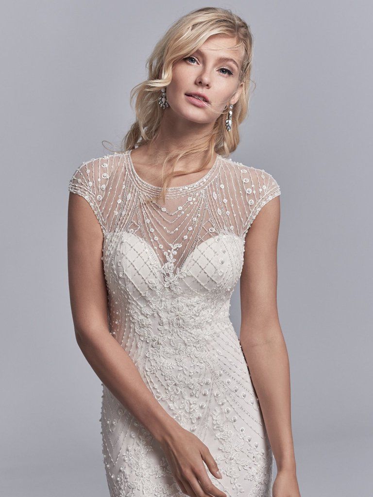 Vintage Geometric Wedding Dresses | Timeless Elegance