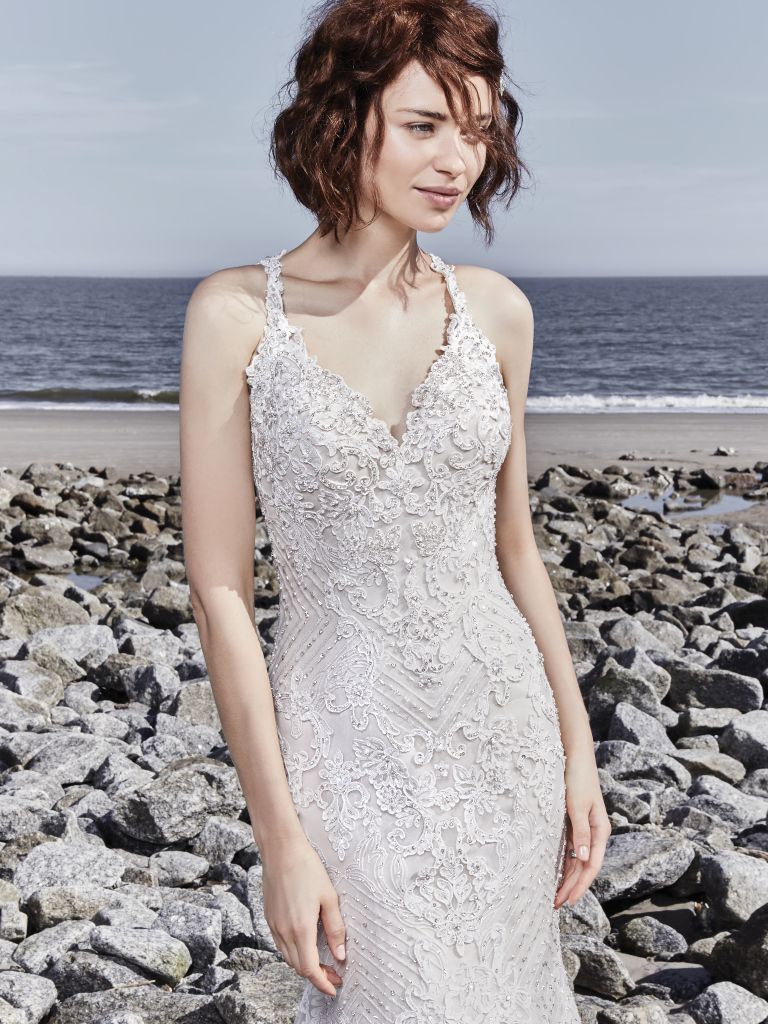 Vintage Geometric Wedding Dresses | Timeless Elegance