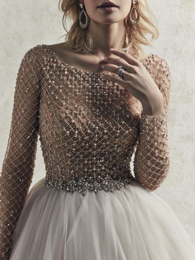 Vintage Geometric Wedding Dresses | Timeless Elegance