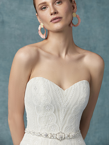Vintage Geometric Wedding Dresses | Timeless Elegance