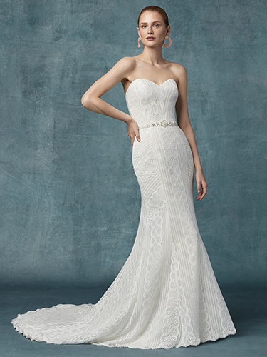 Vintage Geometric Wedding Dresses | Timeless Elegance