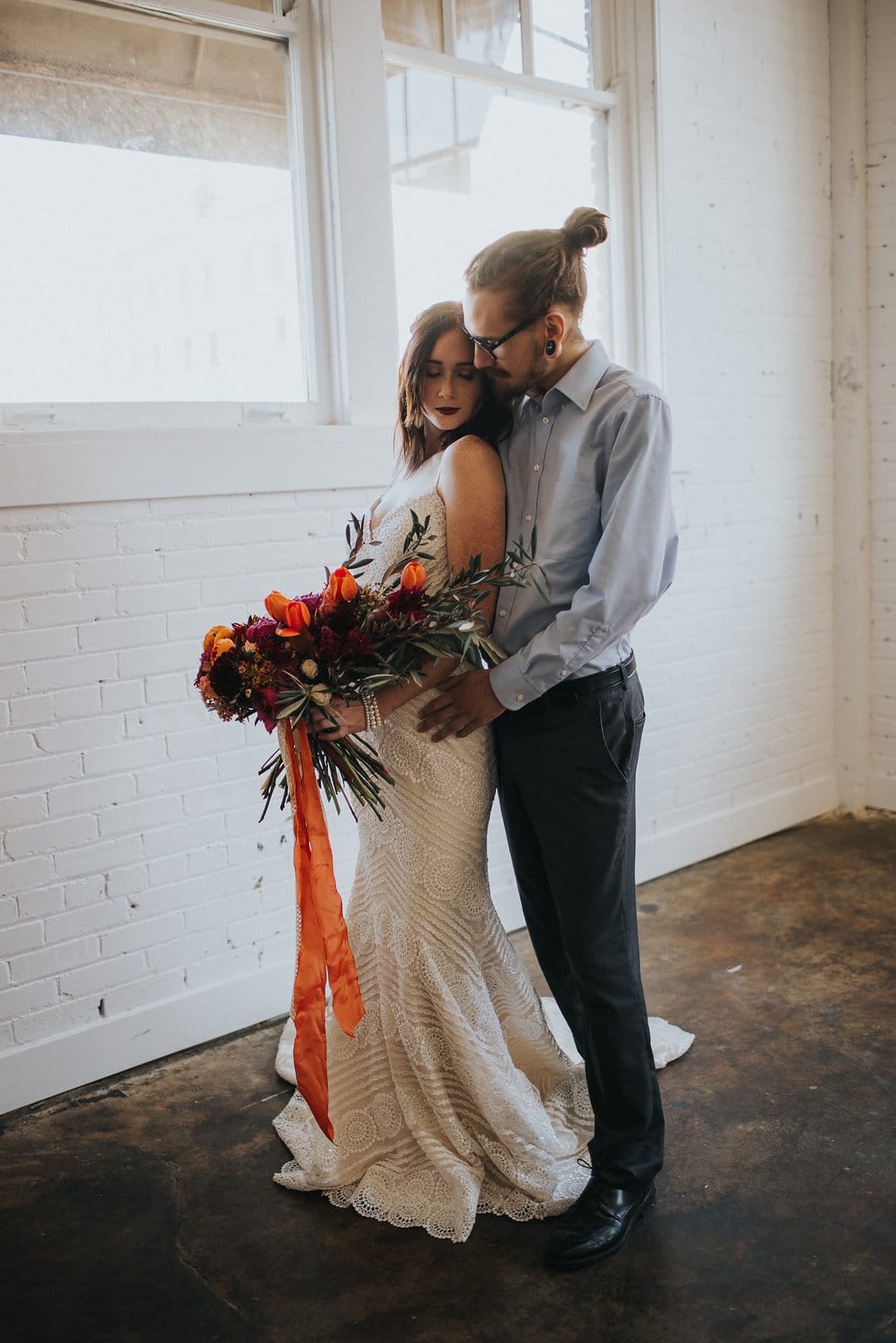 Fall Wedding Inspiration: Floral Dresses & Boho Bridal Looks