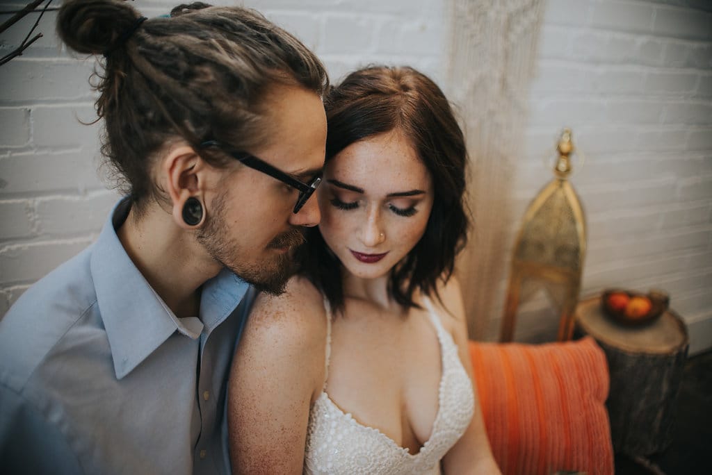 Fall Wedding Inspiration: Floral Dresses & Boho Bridal Looks