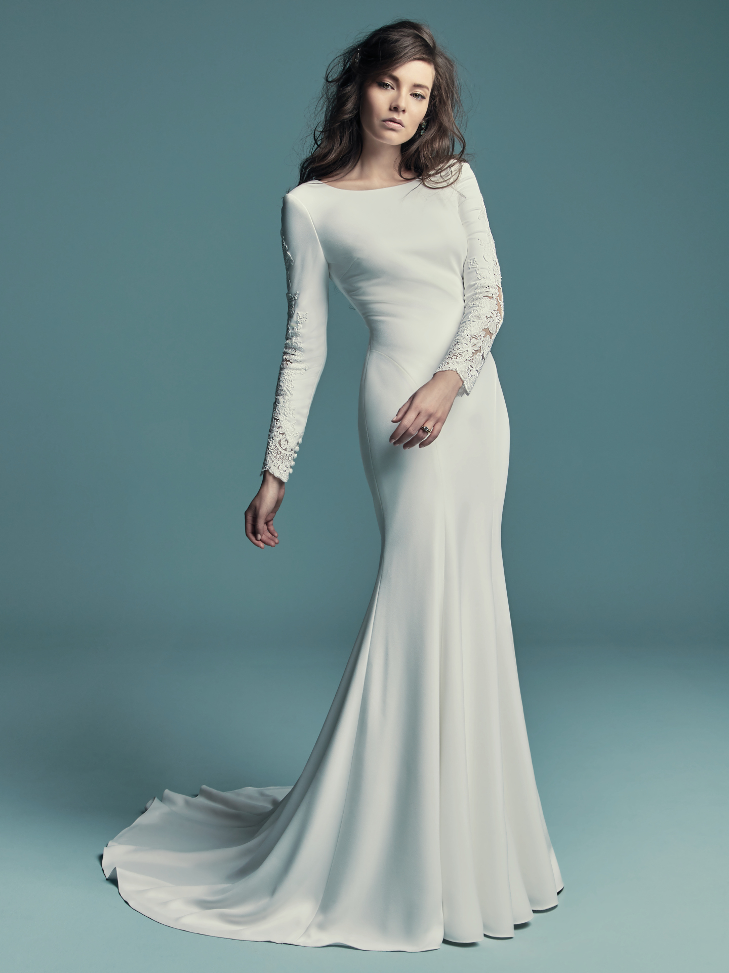 Elegant Sleeved Wedding Dresses | Lace, Chiffon & More