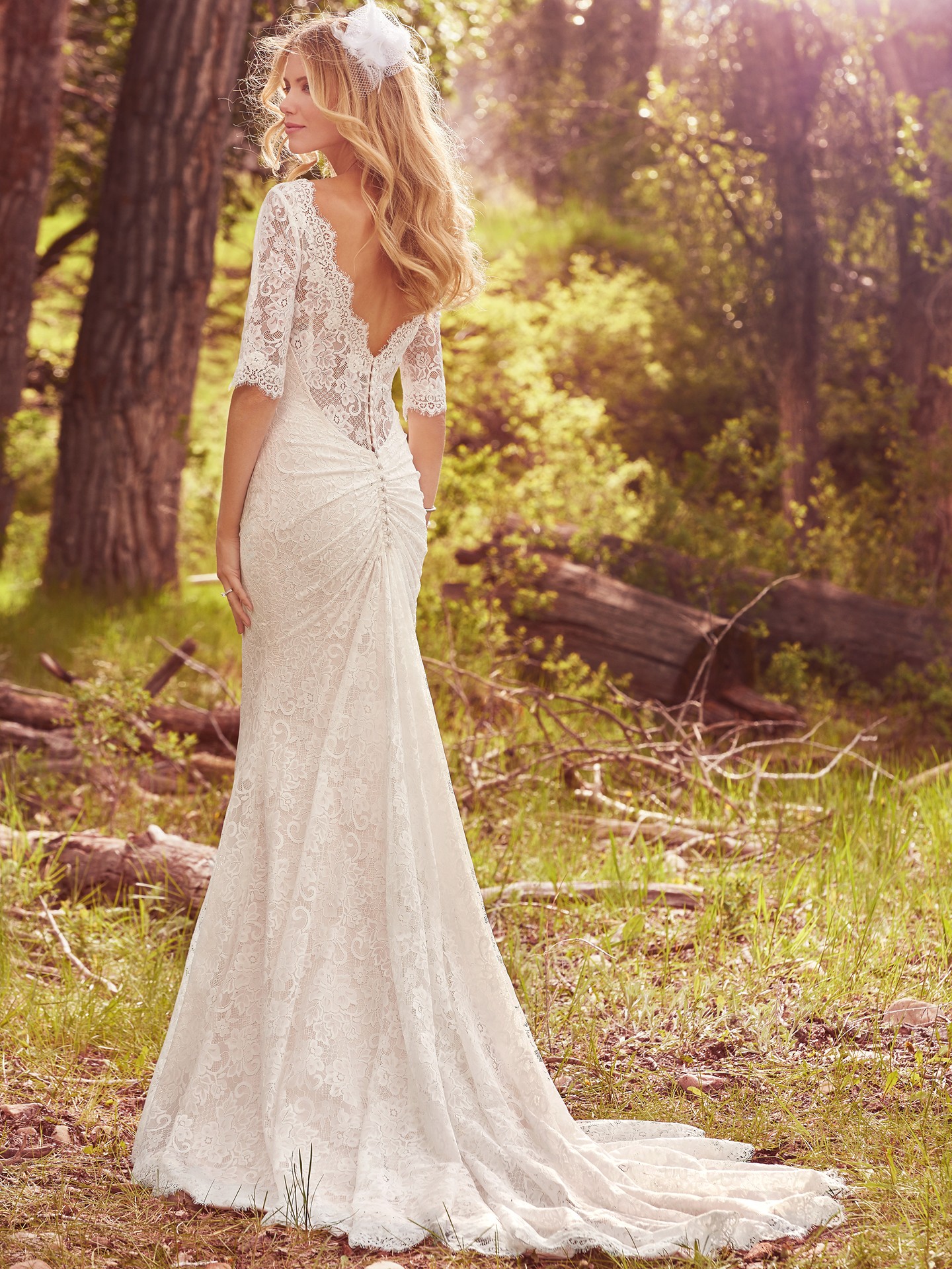 Elegant Sleeved Wedding Dresses | Lace, Chiffon & More
