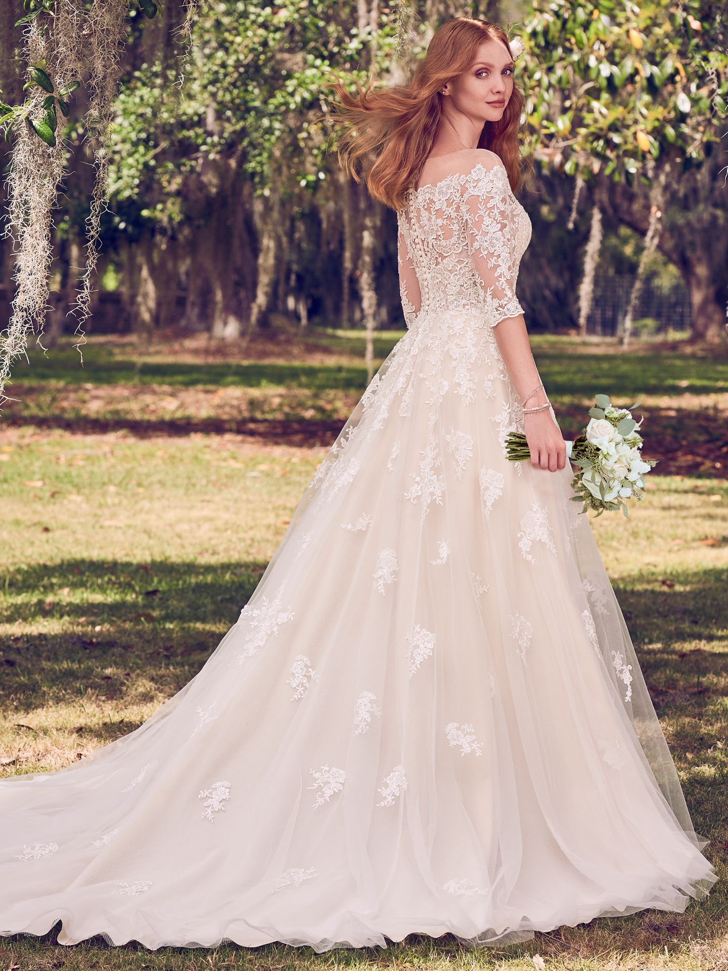 Elegant Sleeved Wedding Dresses | Lace, Chiffon & More