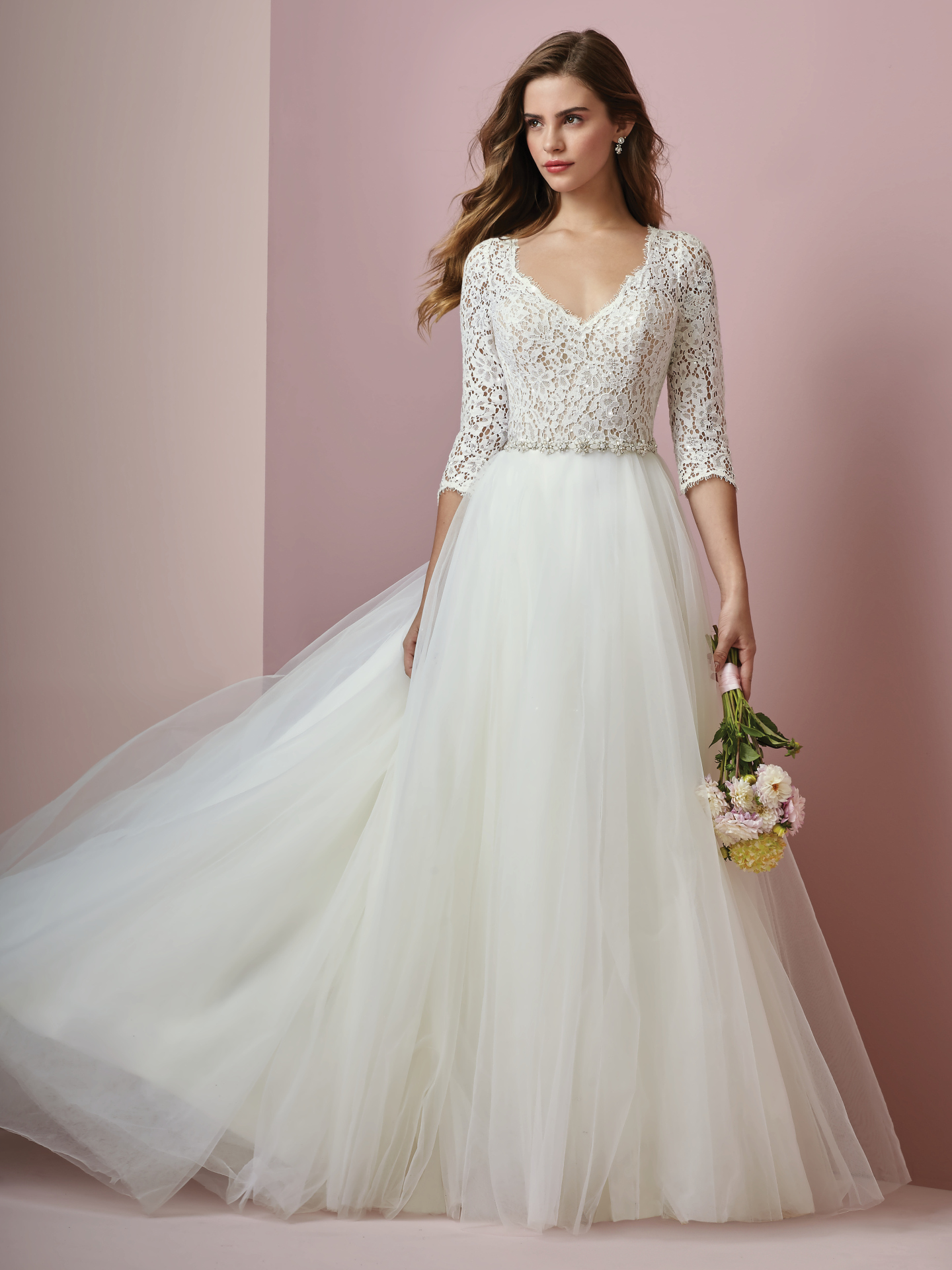 Elegant Sleeved Wedding Dresses | Lace, Chiffon & More