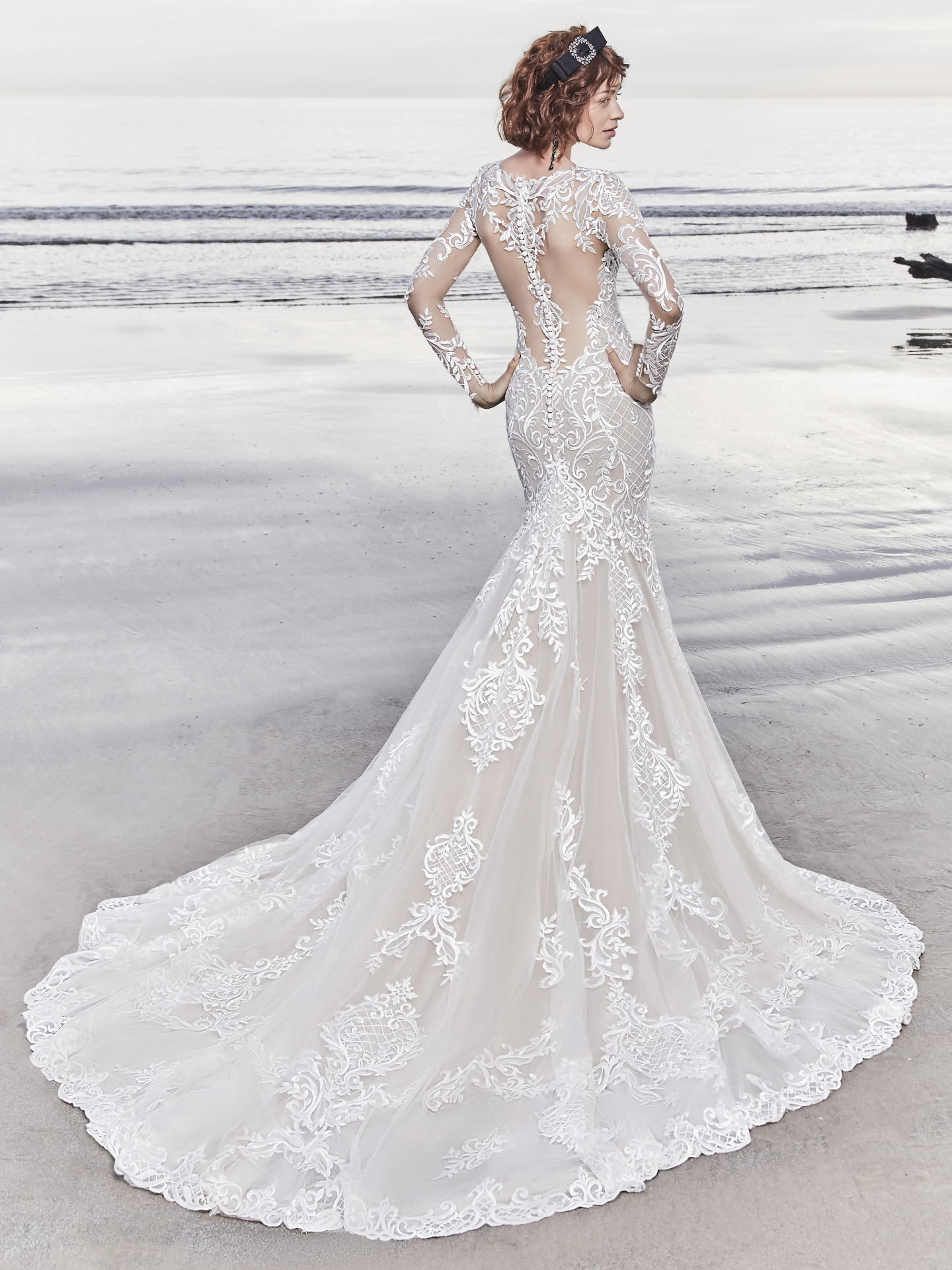 Elegant Sleeved Wedding Dresses | Lace, Chiffon & More