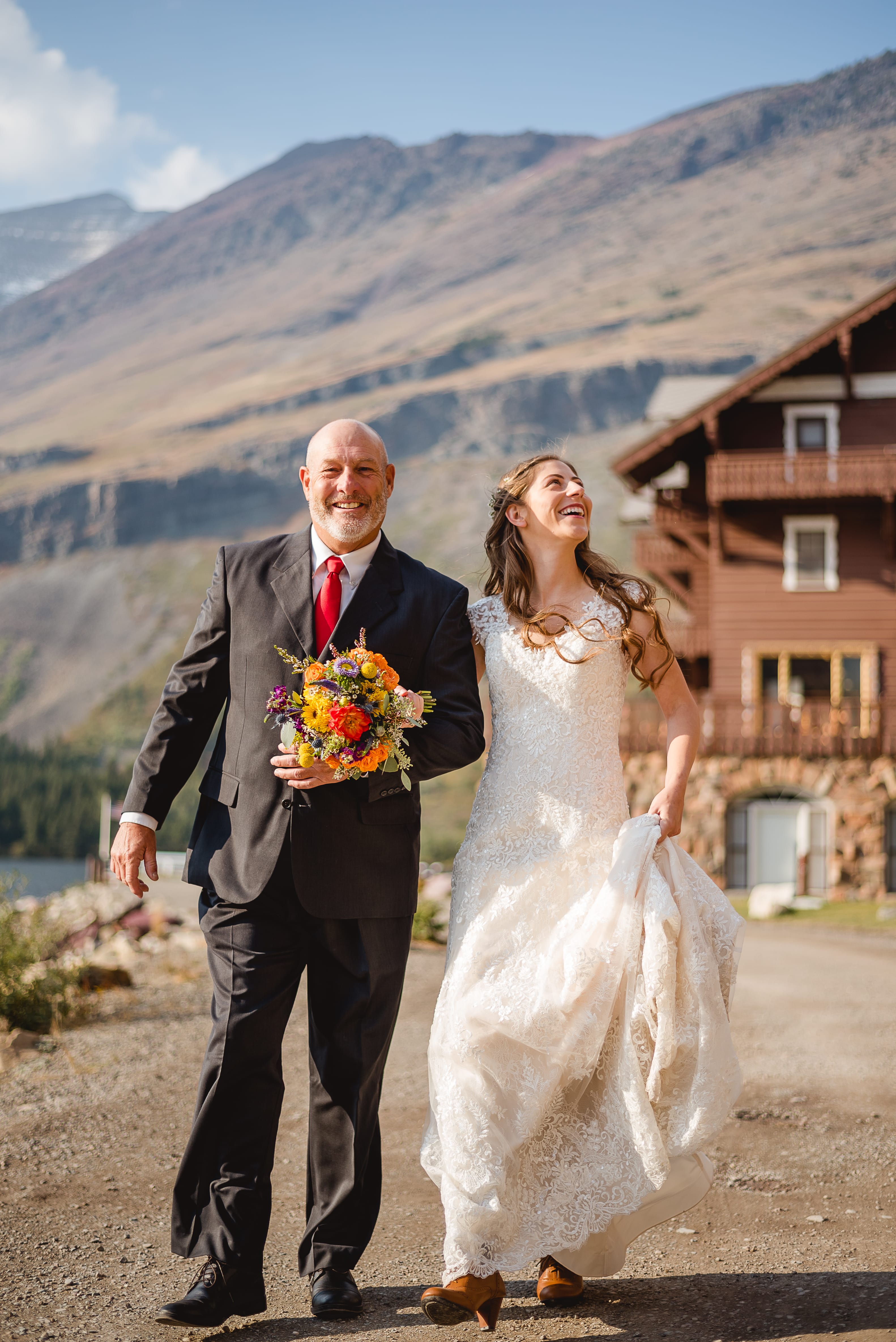 Glacier National Park Elopement: Intimate Ceremony & Romantic Details