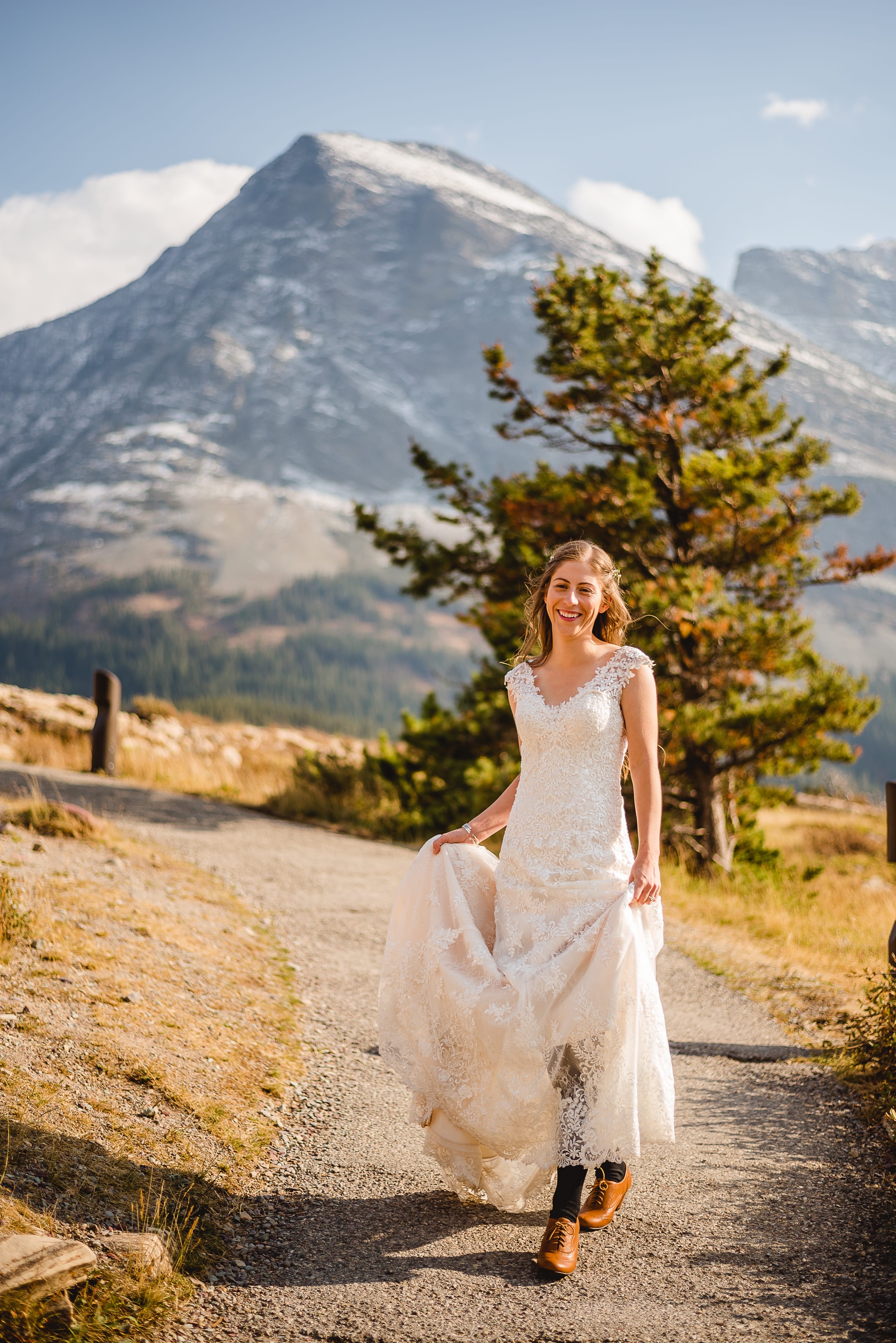 Glacier National Park Elopement: Intimate Ceremony & Romantic Details