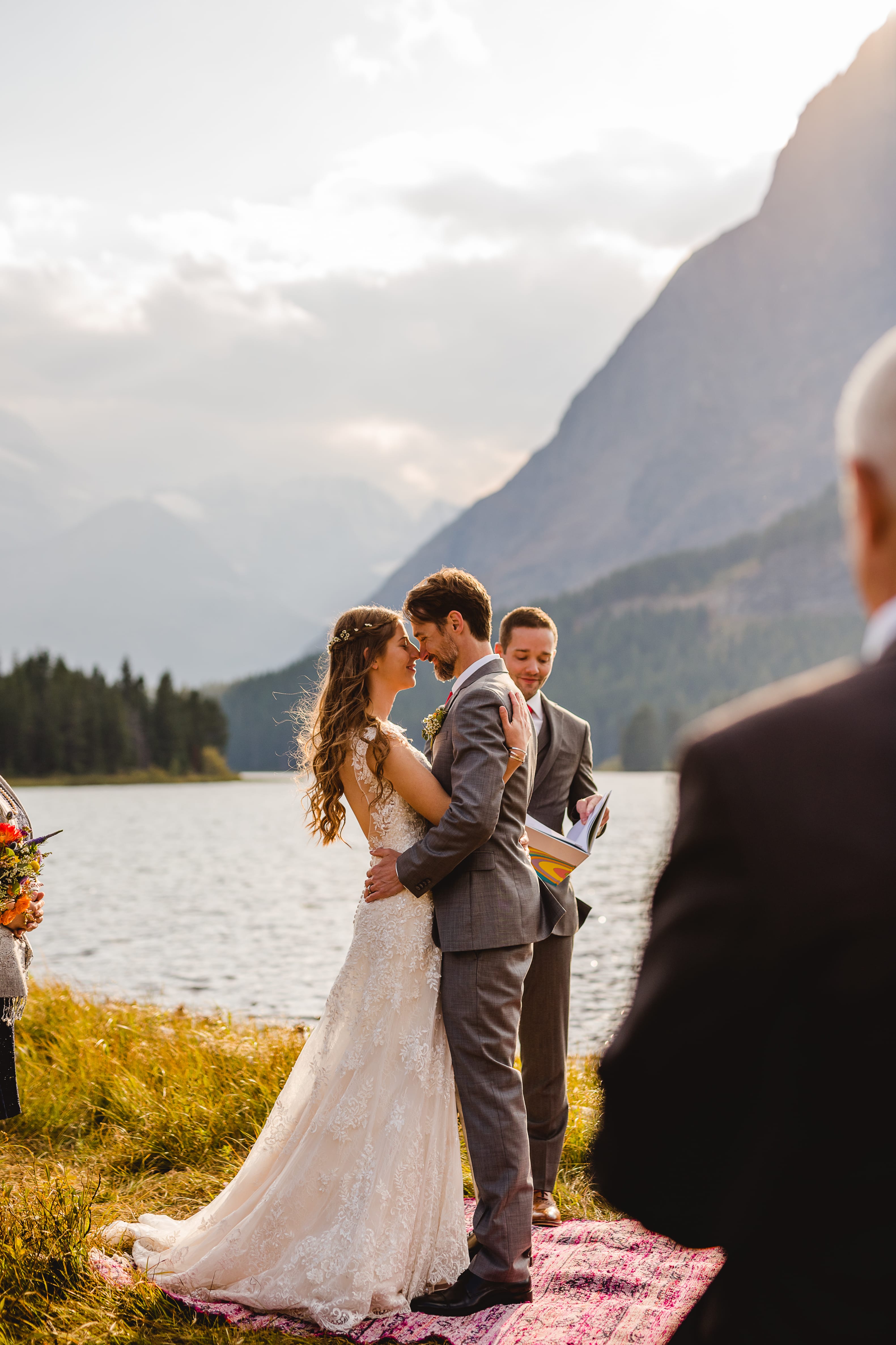 Glacier National Park Elopement: Intimate Ceremony & Romantic Details